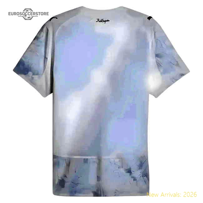 2025-2026 KIDSUPER x Manchester City CWC Authentic Shirt (White) (Nico 14)-Football Jersey Hub