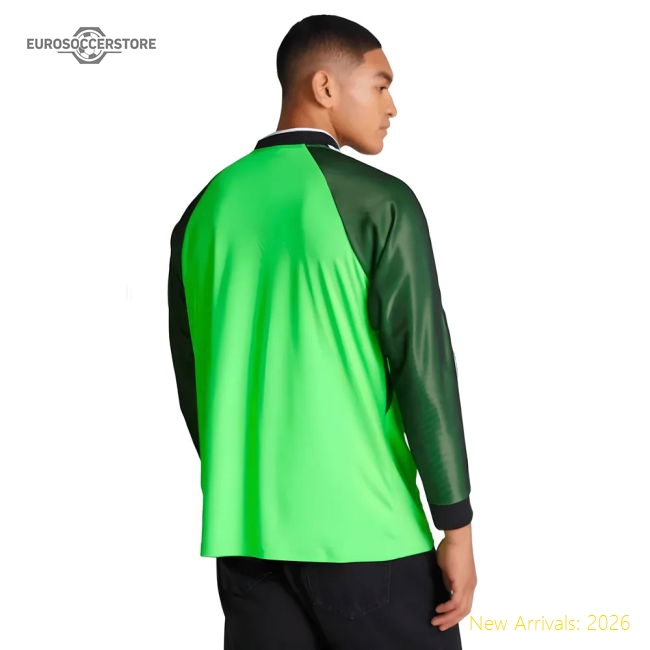 1998-1999 Manchester United Retro Goalkeeper Jersey (Green)-Football Jersey Hub