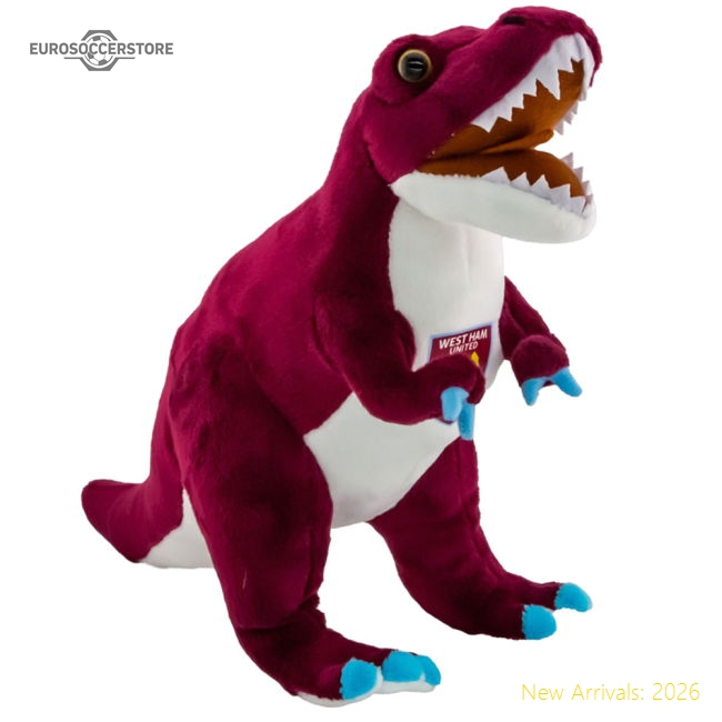 West Ham United FC Plush T-Rex-Vantage Point Soccer