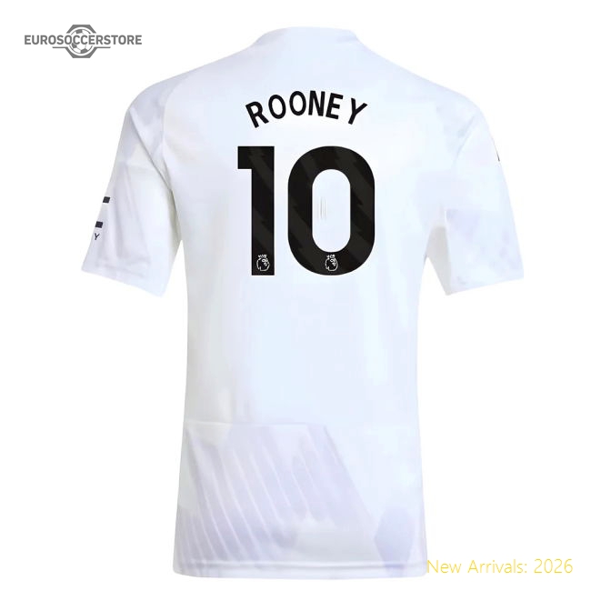 2025-2026 Man Utd Away Shirt (Kids) (Rooney 10)-Football Jersey Hub