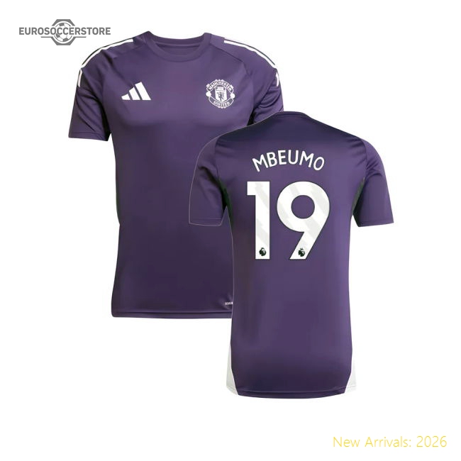 2025-2026 Man Utd Training Jersey (Aurora Plum) (Mbeumo 19)-Football Jersey Hub