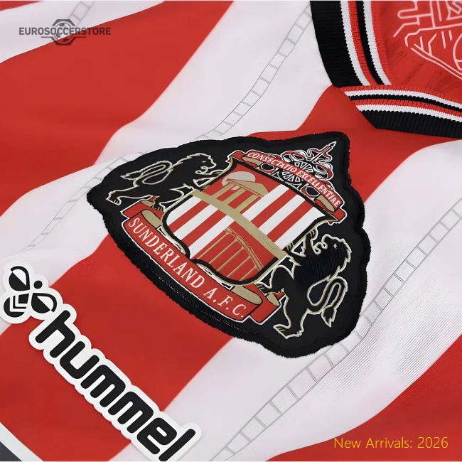 2025-2026 Sunderland Home Shirt (Womens)-Football Shirts Shop