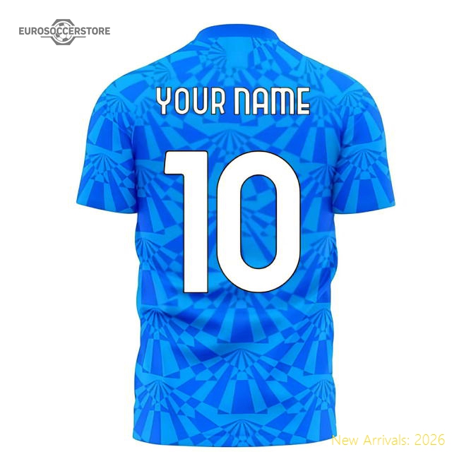 Napoli 1990s Home Concept Football Kit (Libero) (Your Name)-Vantage Point Soccer