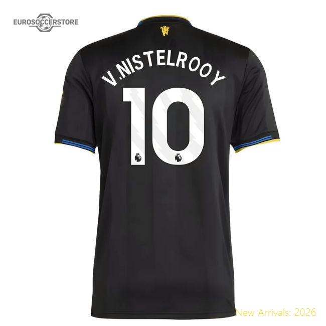 2025-2026 Man Utd Authentic Third Shirt (V.Nistelrooy 10)-Football Jersey Hub