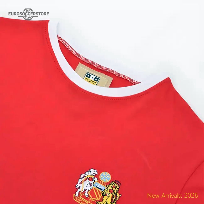 Manchester Reds Retro 12th Man T-Shirt - Ringer-Football Jersey Hub