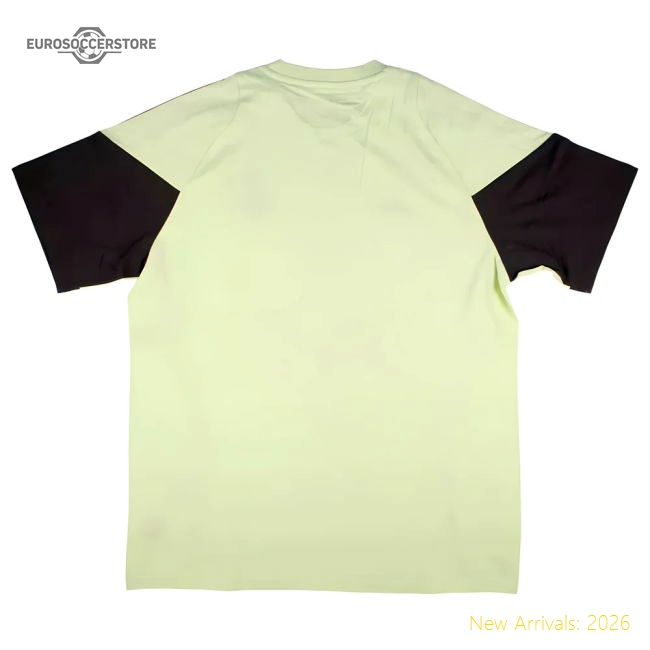 2025-2026 Real Madrid Training Tee (Almost Lime)-BuySoccerJersey Hub