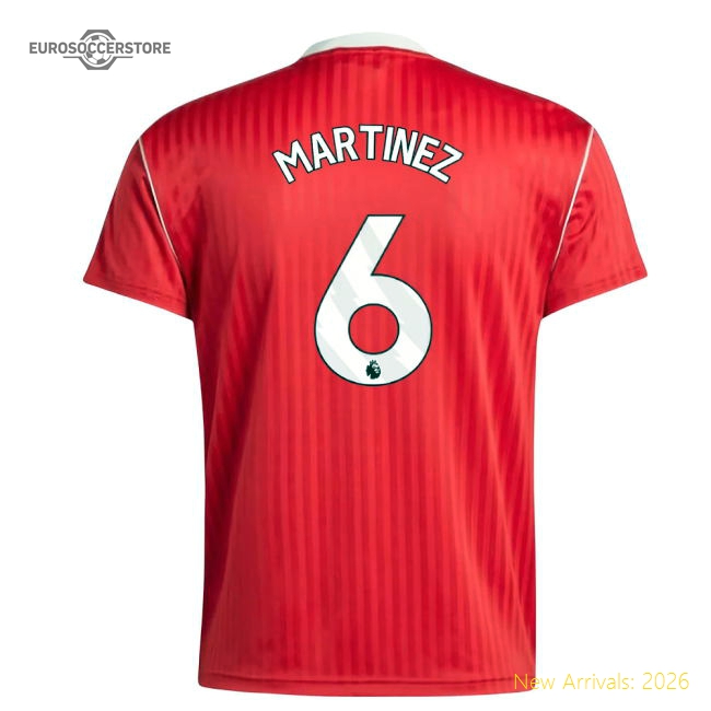 Manchester United Terrace Icons Shirt (Red) (Martinez 6)-Football Jersey Hub