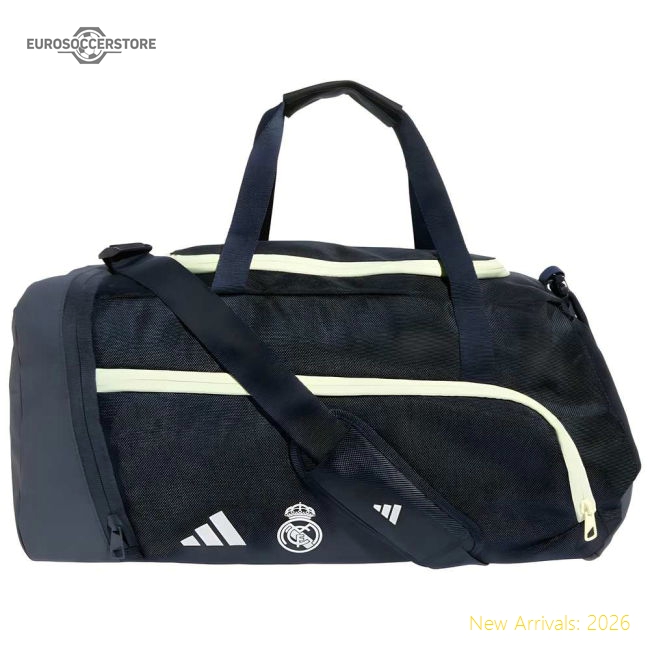 2025-2026 Real Madrid Duffle Bag (Legend Ink)-BuySoccerJersey Hub