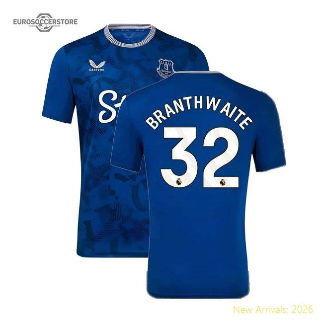 2024-2025 Everton Home Shirt (Branthwaite 32)-Football Jersey Hub