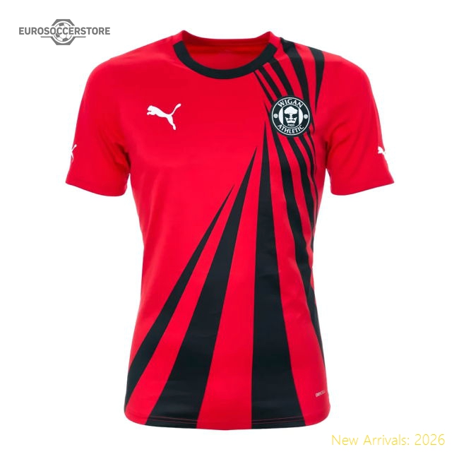 2023-2024 Wigan Athletic Away Shirt-Vantage Point Soccer