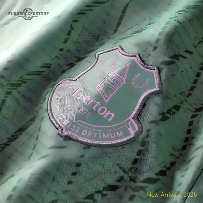 2025-2026 Everton Home Goalkeeper Shirt (Green) - Kids-Football Jersey Hub