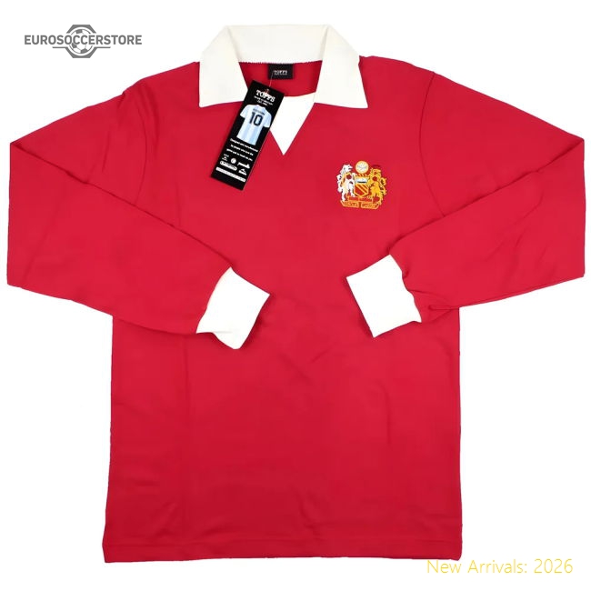 Manchester Reds 1970s Long Sleeve Retro Shirt-Football Jersey Hub