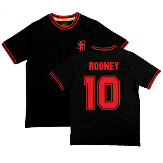 Vintage The Devil Away Shirt (ROONEY 10)-Football Jersey Hub
