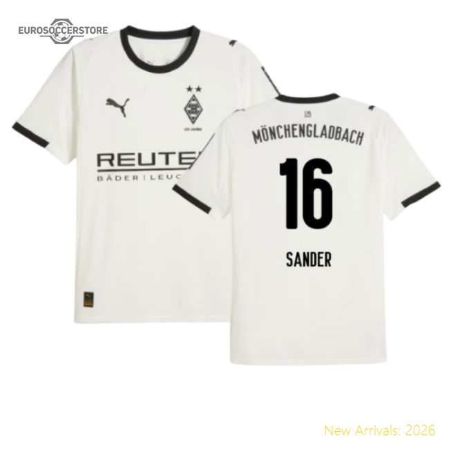 Borussia Mgb 2025-2026 Home Uniform Football Football Shirt-Jersey Chest: 2026 World Cup Soccer Kits