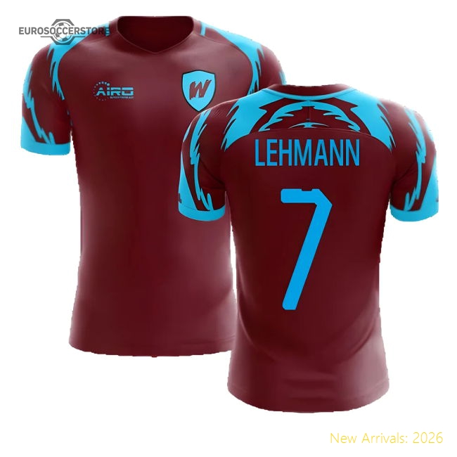 2025-2026 West Ham Home Concept Football Shirt (Lehmann 7)-Vantage Point Soccer