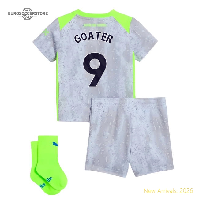 2025-2026 Man City Third Baby Kit (Goater 9)-Football Jersey Hub