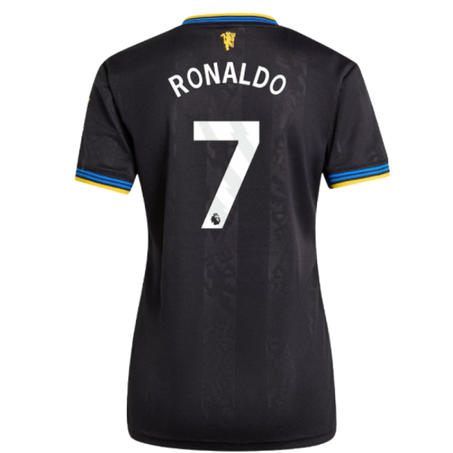2025-2026 Man Utd Authentic Third Shirt (Womens) (Ronaldo 7)-Football Jersey Hub