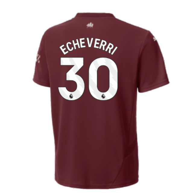 2024-2025 Man City Third Mini Kit (Echeverri 30)-Football Shirts Shop