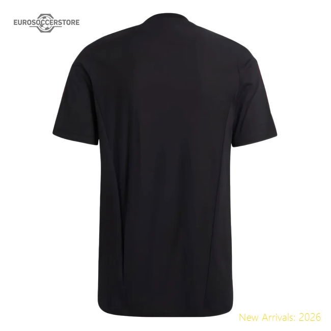2023-2024 Man Utd Training Tee (Black) (Keane 16)-Football Jersey Hub