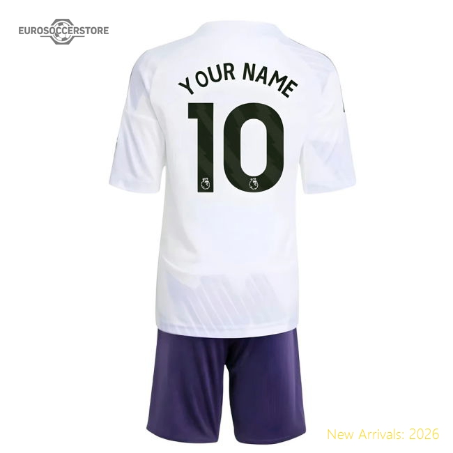 2025-2026 Man Utd Away Mini Kit (Your Name)-Football Jersey Hub