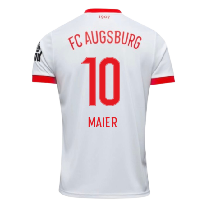 Fc Augsburg 2025-2026 Home Uniform Football Football Top-Jersey Chest: 2026 World Cup Soccer Kits
