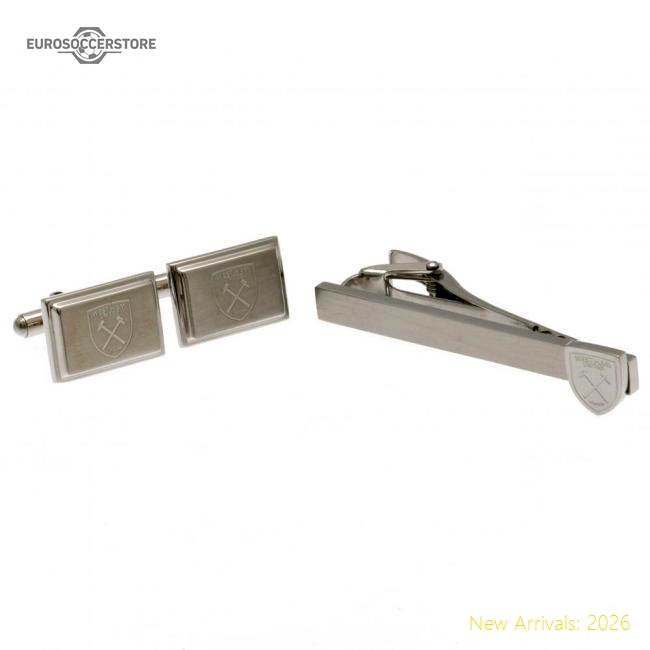 West Ham United FC Tie Slide & Cufflink Set-Vantage Point Soccer