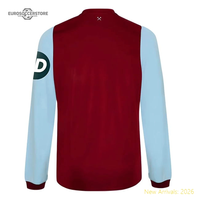 2023-2024 West Ham Long Sleeve Home Shirt (Kudus 14)-Vantage Point Soccer