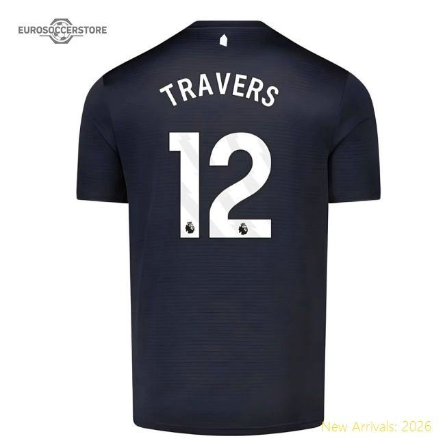 2025-2026 Everton Away Goalkeeper Shirt (Travers 12)-Football Jersey Hub