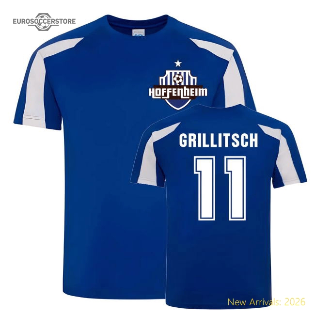 Florian Grillitsch Hoffenheim Sports Training Jersey (Blue)-ly44