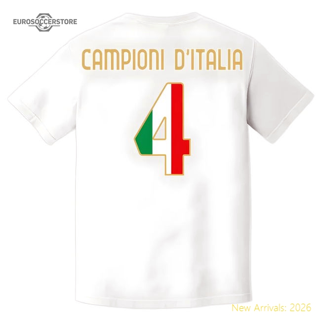 Napoli Campioni T-Shirt (White)-Vantage Point Soccer