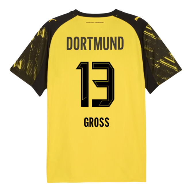 2025-2026 Borussia Dortmund Home Shirt (Gross 13)-Football Jersey Hub