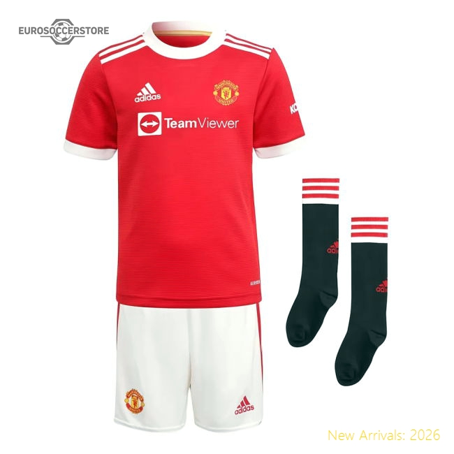 Man Utd 2021-2022 Home Mini Kit (Your Name)-Football Jersey Hub