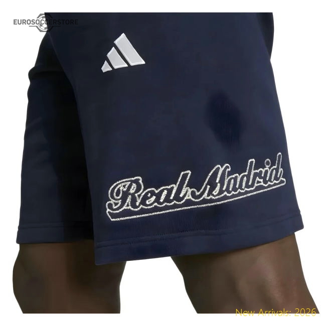 2025-2026 Real Madrid US Shorts (Navy)-BuySoccerJersey Hub