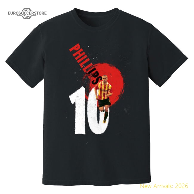 Kevin Phillips Sunderland Premier League Legend T-Shirt (Black) Shirt Match Day-PitchVibe Kits