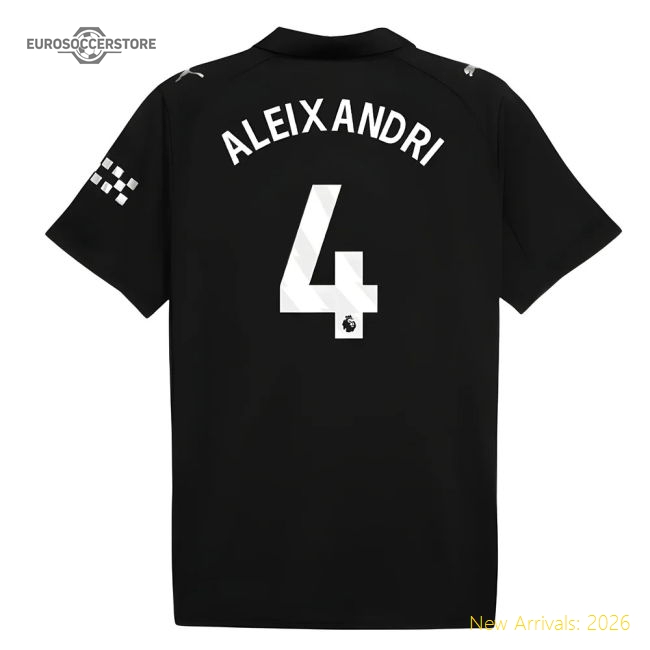 2025-2026 Man City Away Shirt (Aleixandri 4)-Football Jersey Hub