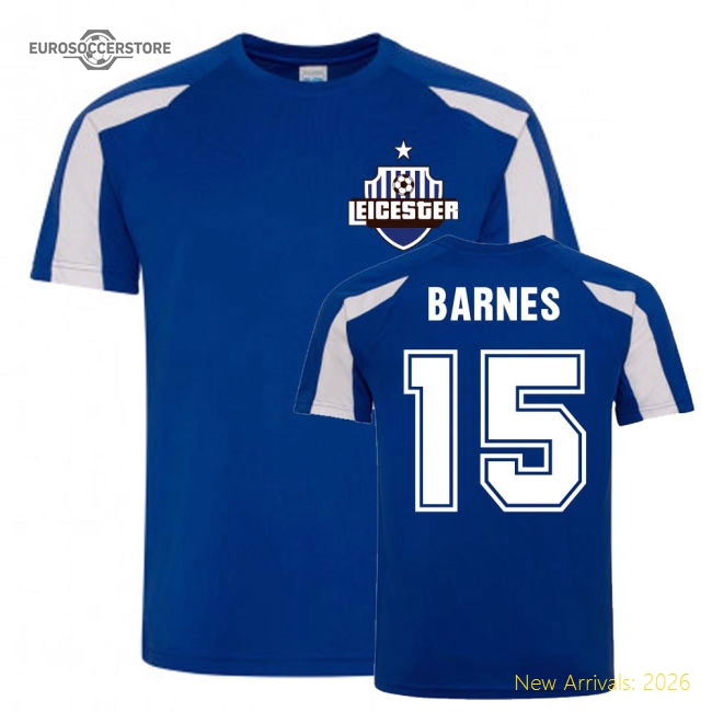 Harvey Barnes Leicester City Sports Training Jersey (Blue)-Vantage Point Soccer