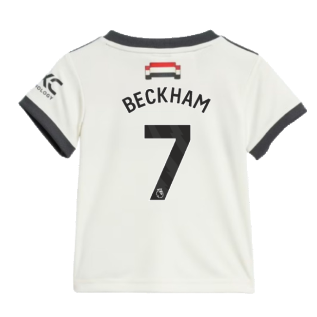 2024-2025 Man Utd Third Baby Kit (Beckham 7)-Football Jersey Hub