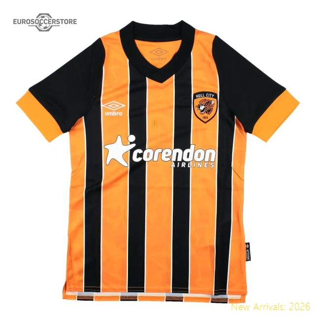 2022-2023 Hull City Home Shirt (Kids)-Vantage Point Soccer