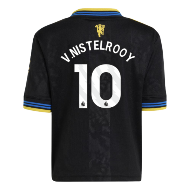 2025-2026 Manchester United Third Mini Kit (V.Nistelrooy 10)-Football Jersey Hub