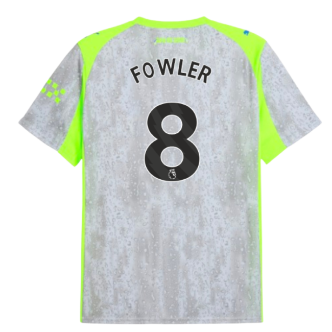 2025-2026 Man City Third Shirt (Fowler 8)-Football Jersey Hub