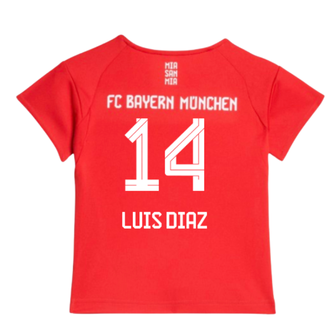 2025-2026 Bayern Munich Home Baby Kit (Luis Diaz 14)-PitchVibe Kits
