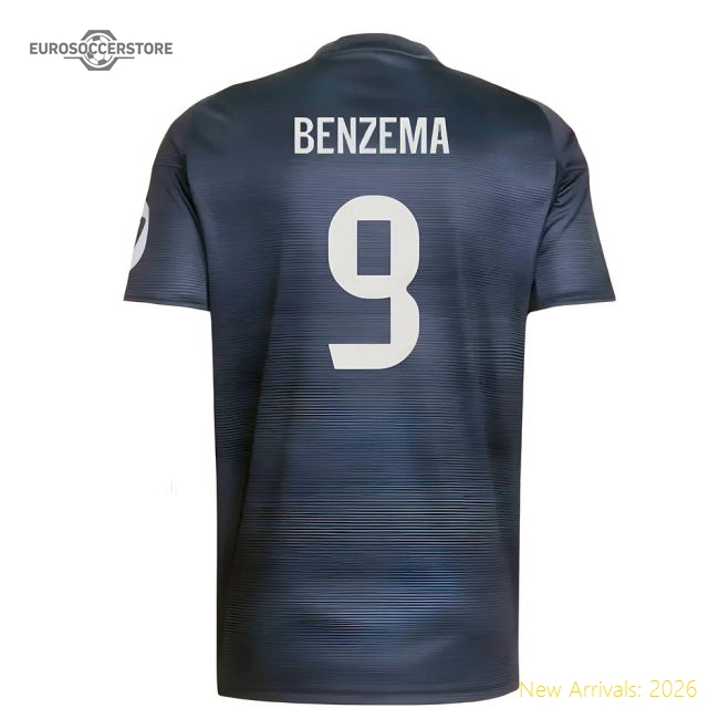 2025-2026 Real Madrid Away Shirt (Benzema 9)-Football Shirts Shop