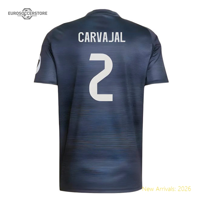 2025-2026 Real Madrid Away Shirt (Carvajal 2)-Football Shirts Shop