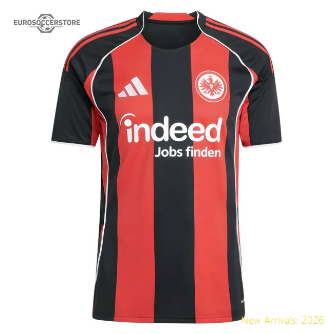 Eintracht Frankfurt 2025-2026 Home Kit Eintracht Frankfurt Jersey-Jersey Chest: 2026 World Cup Soccer Kits