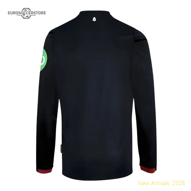 2024-2025 West Ham Long Sleeve Away Shirt (Kids)-Vantage Point Soccer