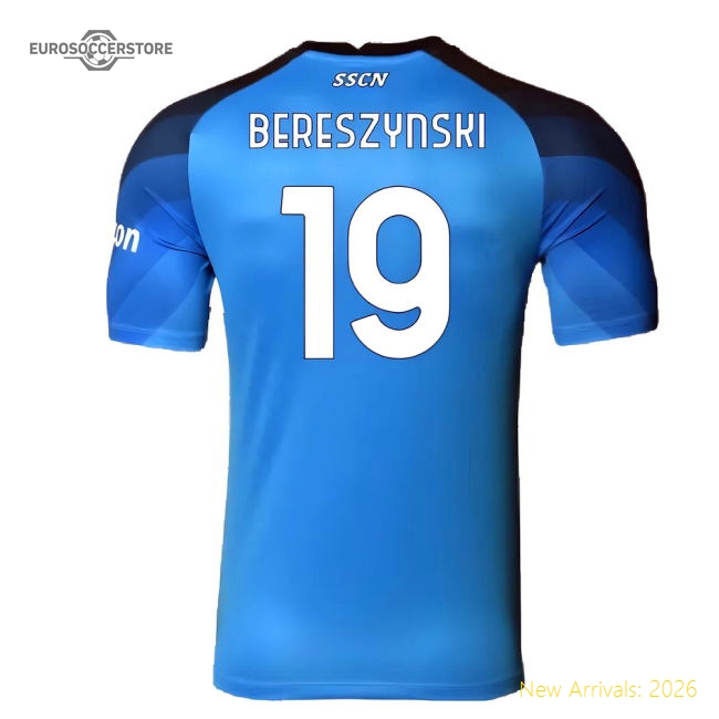 Napoli 2022-23 Player Issue Home Shirt (3XL) (Bereszynski 19) (Excellent)-Vantage Point Soccer