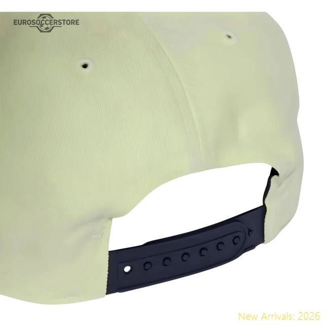 2025-2026 Real Madrid Snapback Cap (Almost Lime)-BuySoccerJersey Hub