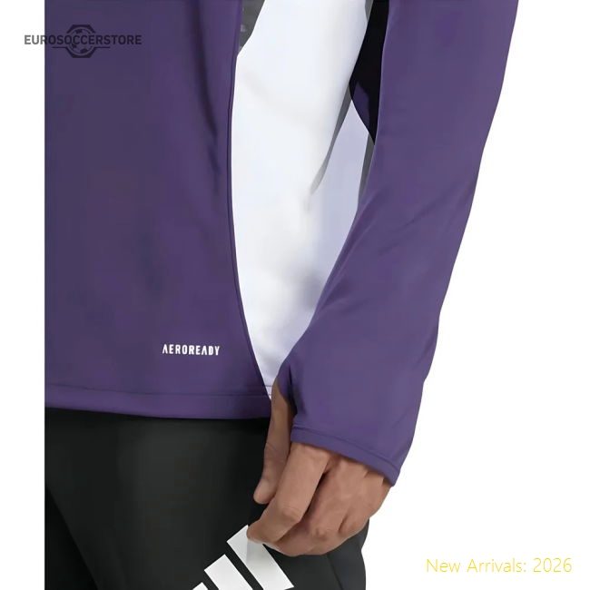 2025-2026 Man Utd Training Top (Aurora Plum)-Football Jersey Hub