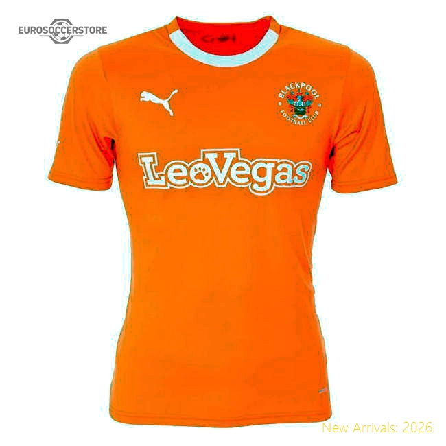2023-2024 Blackpool Home Shirt-Vantage Point Soccer