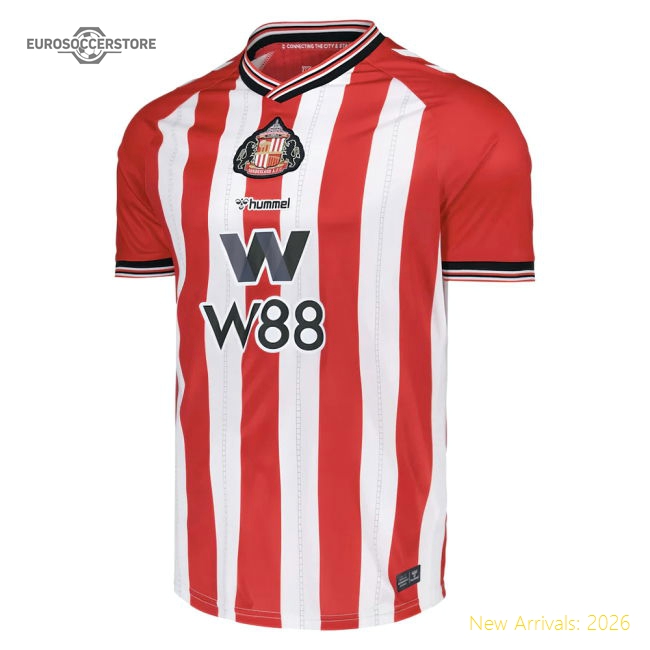 2025-2026 Sunderland Home Shirt (Xhaka 34)-Football Shirts Shop